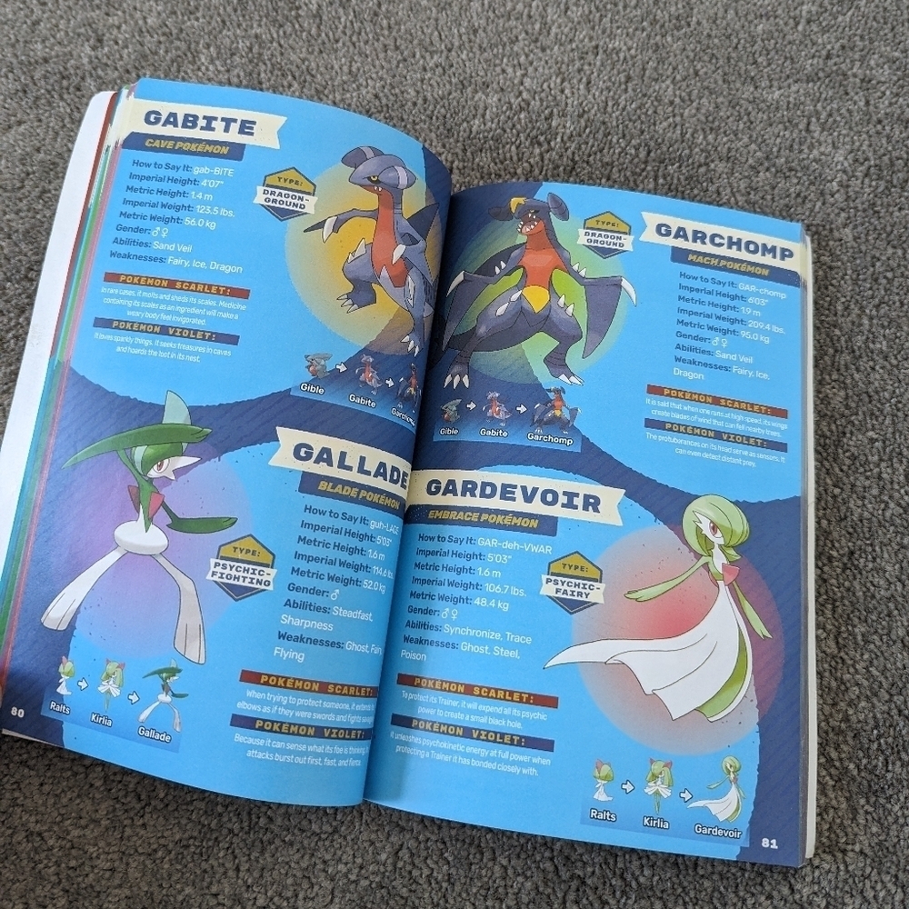Scarlet & Violet Handbook (Pokémon) (Pokémon) Paperback –2023 by Scholastic - Picture 4 of 5